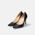 2025AW：iCoN COLORS：ポインテッドトゥ パンプス（C9043）ブラック/mamian（マミアン）