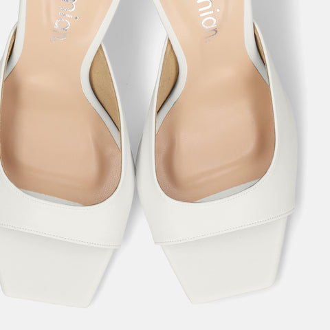 30% OFF: 2022SS: Mesh Design Clear Heel Mule (m96103) Black MS